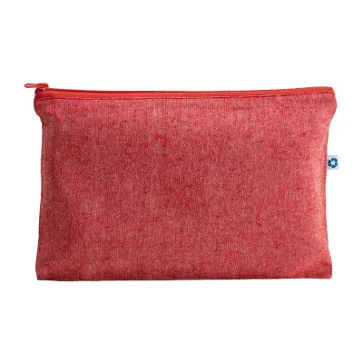 Beauty case in cotone riciclato con zip - Immagine 4