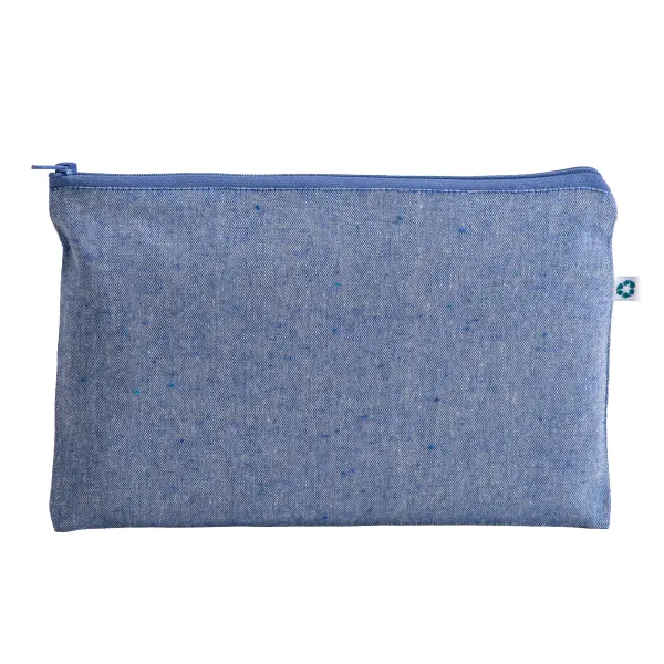 Beauty case in cotone riciclato con zip - Immagine 3
