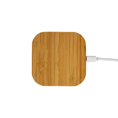 Base di ricarica wireless in bambu - Immagine 2