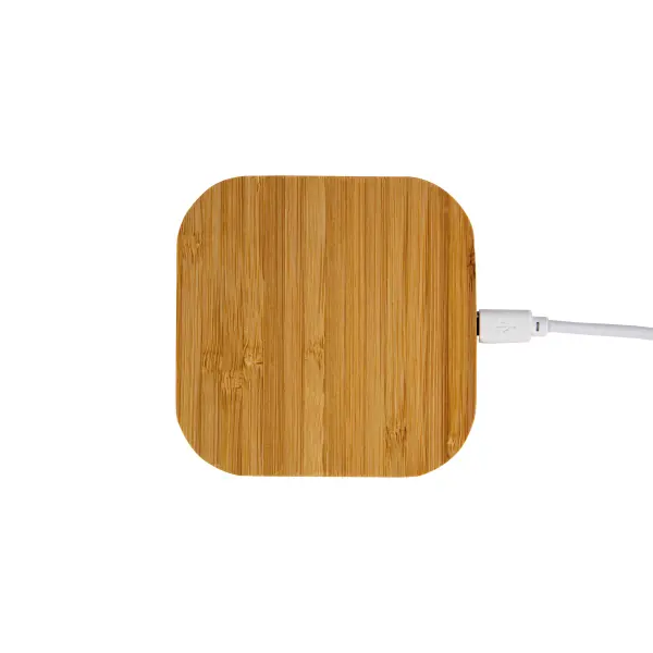 Base di ricarica wireless in bambu - Immagine 2