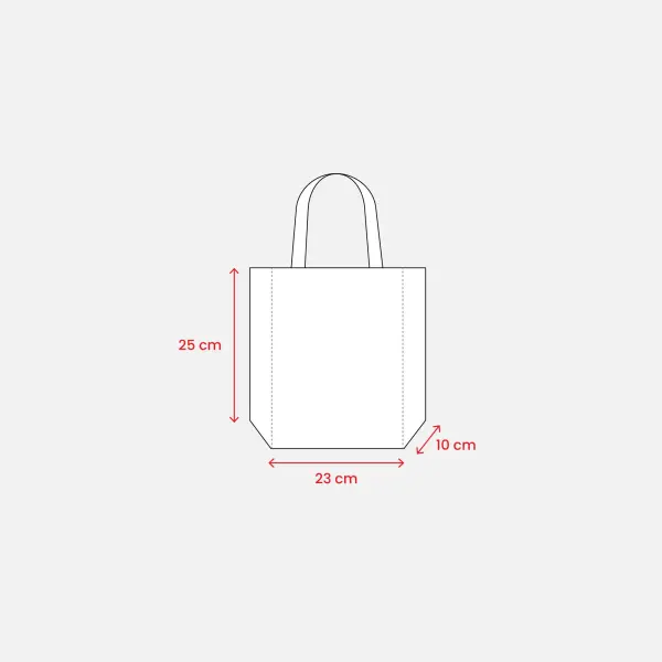 Shopper mini rPET 23x25x10 FABIOLA - Immagine 13