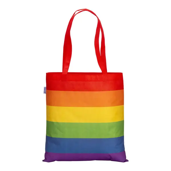 Shopper arcobaleno rPET 38x42 FABRIZIA - Immagine 2