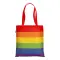 Shopper arcobaleno rPET 38x42 FABRIZIA - Anteprima 2