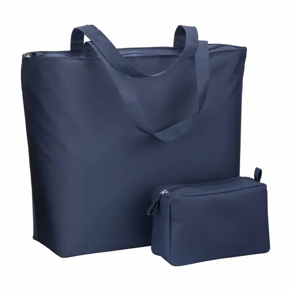 Borsa mare in poliestere manici lunghi chiusura zip - Immagine 10