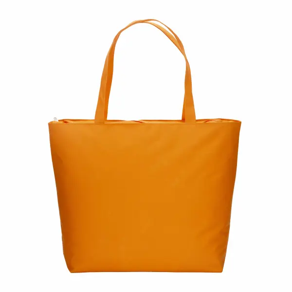 Borsa mare in poliestere manici lunghi chiusura zip - Immagine 6