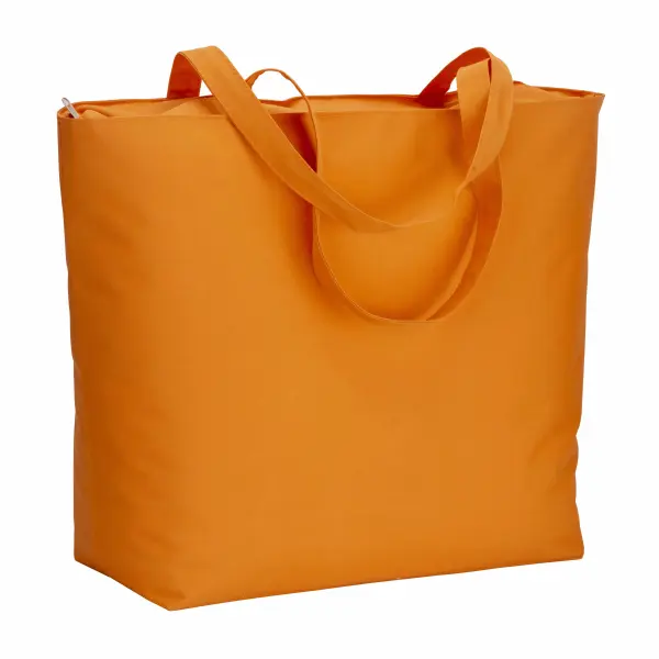 Borsa mare in poliestere manici lunghi chiusura zip - Immagine 5