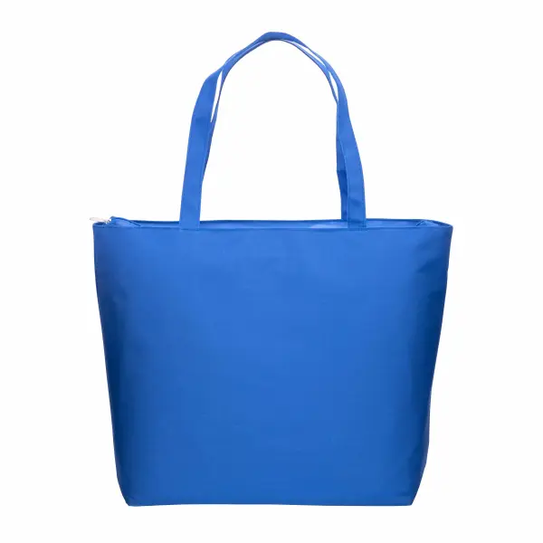 Borsa mare in poliestere manici lunghi chiusura zip - Immagine 3