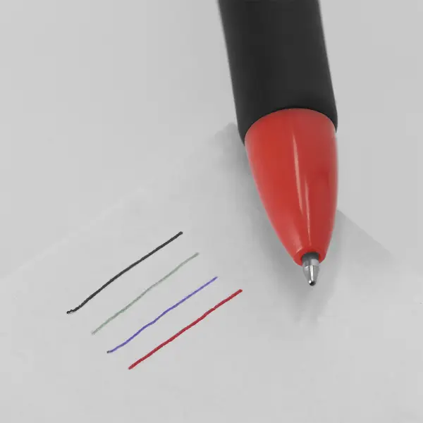 Penna multicolore ZORZAL con ABS riciclato resistente - Immagine 5