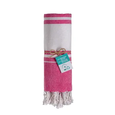 Telo mare-pareo in cotone riciclato 180gr-m2 - Immagine 7