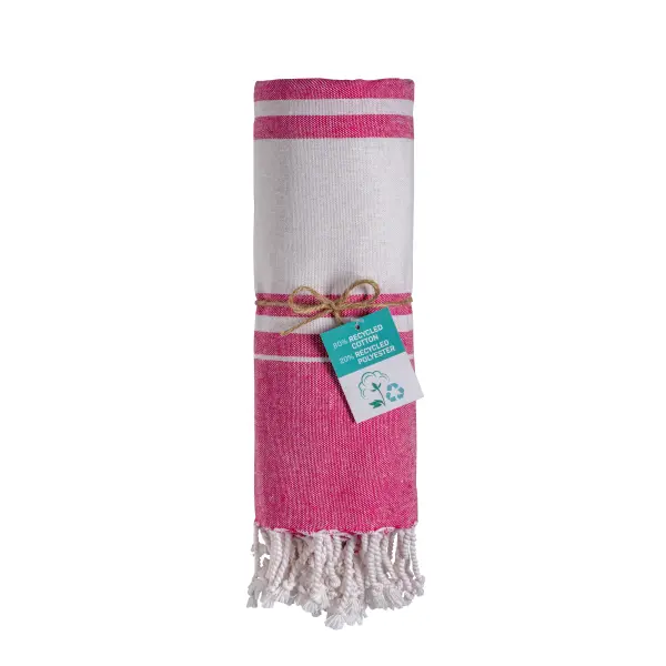 Telo mare-pareo in cotone riciclato 180gr-m2 - Immagine 7