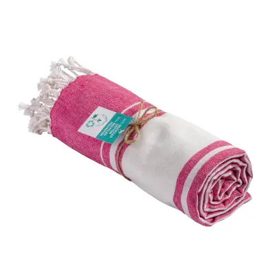 Telo mare-pareo in cotone riciclato 180gr-m2 - Immagine 5