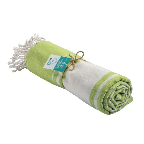Telo mare-pareo in cotone riciclato 180gr-m2 - Immagine 2