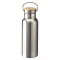 Thermos in acciaio e tappo in bamboo 500 ml - Anteprima 5