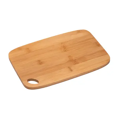 Tagliere da cucina in bamboo con angoli arrotondatie