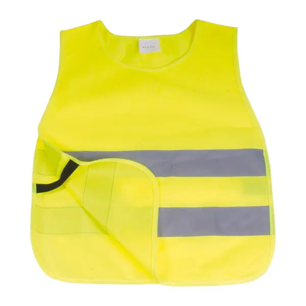Gilet ad alta visibilità fluo taglia unica per bambini URO - Immagine 2