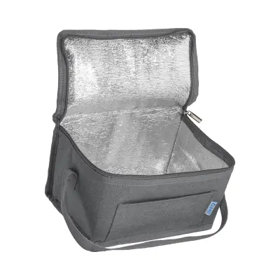 Borsa termica in rPET melange con interno argentato - Immagine 3