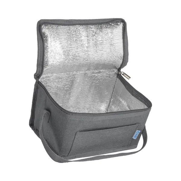 Borsa termica in rPET melange con interno argentato - Immagine 3