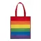 Shopper in rPET arcobaleno 38x42x8 GIAMILA - Anteprima 2