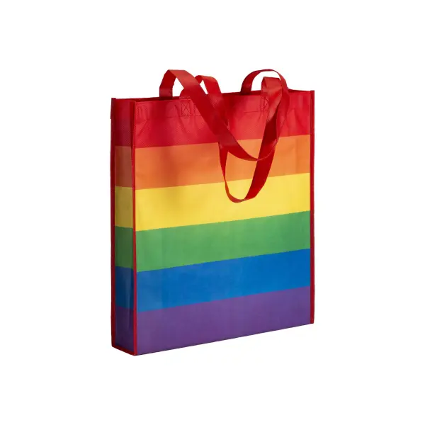 Shopper in rPET arcobaleno 38x42x8 GIAMILA - Immagine 1