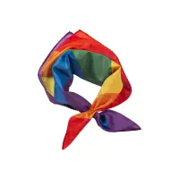 Foulard bandana in poliestere 45gr arcobaleno
