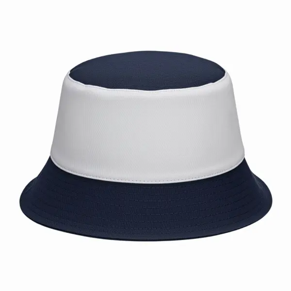 Cappellino miramare in policotone bicolore - Immagine 4