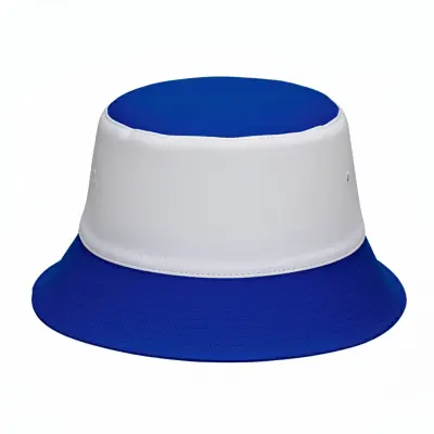 Cappellino miramare in policotone bicolore