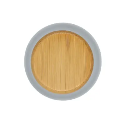 Bottiglia in vetro smerigliato 500 ml e tappo in bamboo - Immagine 11