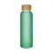 Bottiglia in vetro smerigliato 500 ml e tappo in bamboo - Anteprima 4