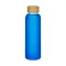 Bottiglia in vetro smerigliato 500 ml e tappo in bamboo - Anteprima 2