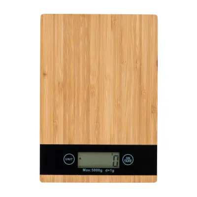 Bilancia da cucina digitale in bamboo - Immagine 2