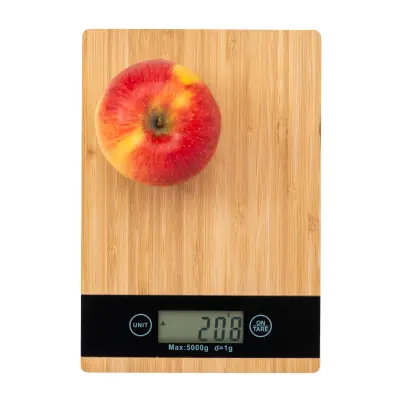 Bilancia da cucina digitale in bamboo - Immagine 3