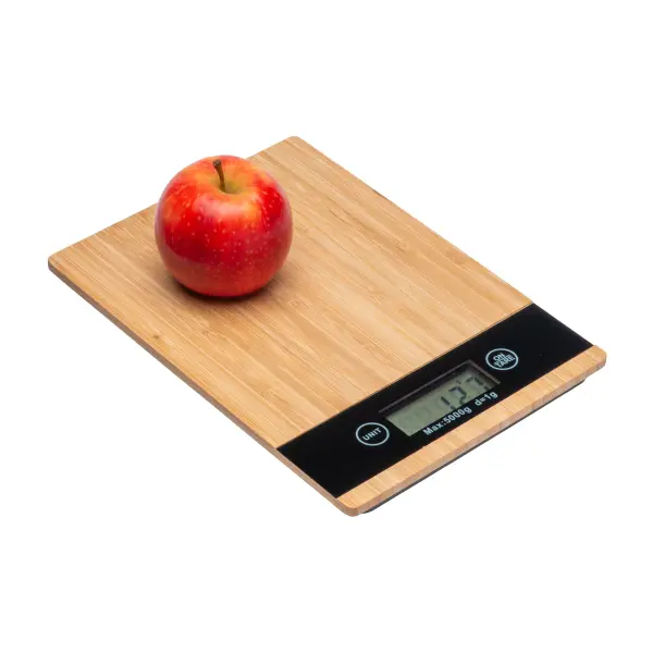 Bilancia da cucina digitale in bamboo - Immagine 4