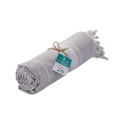 Telo mare-pareo in cotone riciclato da 180gr 90x170 - Immagine 10