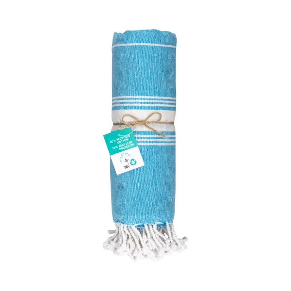 Telo mare-pareo in cotone riciclato da 180gr 90x170 - Immagine 8