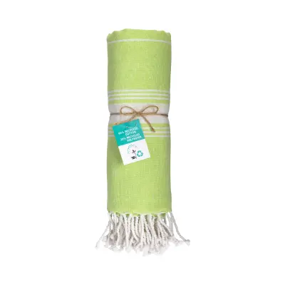 Telo mare-pareo in cotone riciclato da 180gr 90x170 - Immagine 2