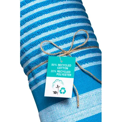 Telo mare-pareo in cotone riciclato stile futa da 350gr - Immagine 15