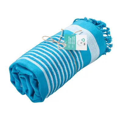 Telo mare-pareo in cotone riciclato stile futa da 350gr - Immagine 13