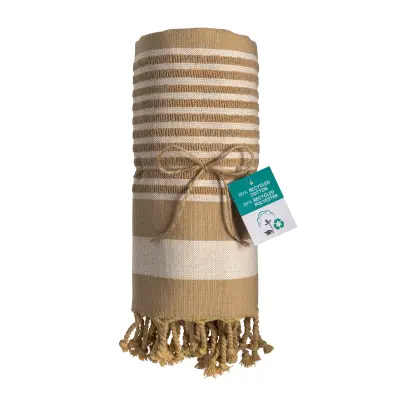 Telo mare-pareo in cotone riciclato stile futa da 350gr - Immagine 8