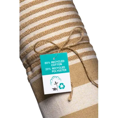 Telo mare-pareo in cotone riciclato stile futa da 350gr - Immagine 9