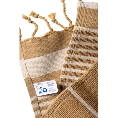 Telo mare-pareo in cotone riciclato stile futa da 350gr - Immagine 10