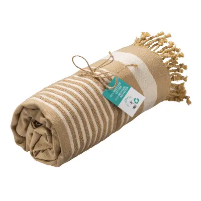 Telo mare-pareo in cotone riciclato stile futa da 350gr - Immagine 7