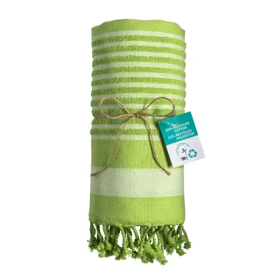 Telo mare-pareo in cotone riciclato stile futa da 350gr - Immagine 3