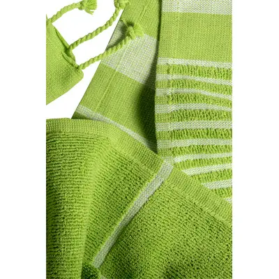 Telo mare-pareo in cotone riciclato stile futa da 350gr - Immagine 5