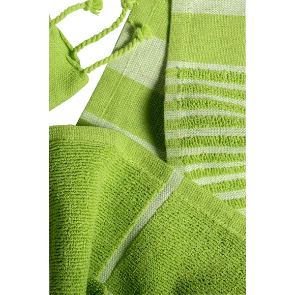 Telo mare-pareo in cotone riciclato stile futa da 350gr - Immagine 5