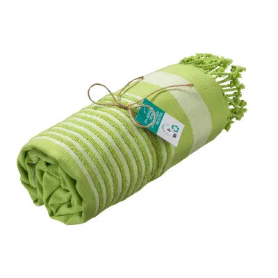 Telo mare-pareo in cotone riciclato stile futa da 350gr - Immagine 2