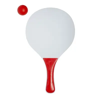 Set racchettoni da spiaggia in mdf con pallina - Immagine 5