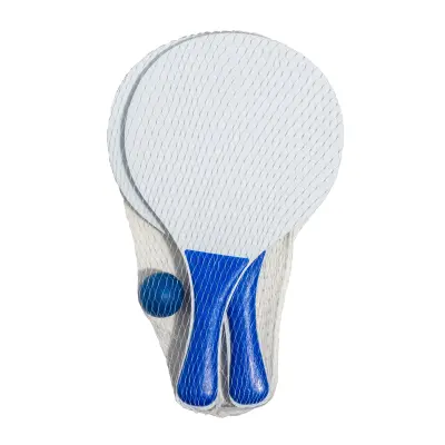 Set racchettoni da spiaggia in mdf con pallina - Immagine 3