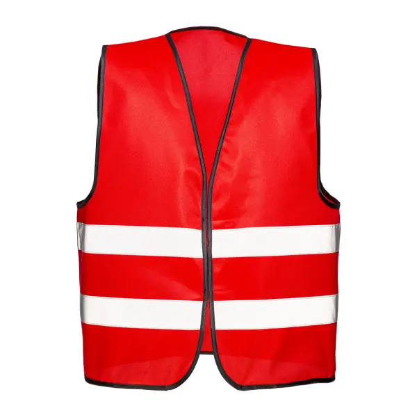 Gilet con nastro riflettente e chiusura con velcro SIO - Immagine 4