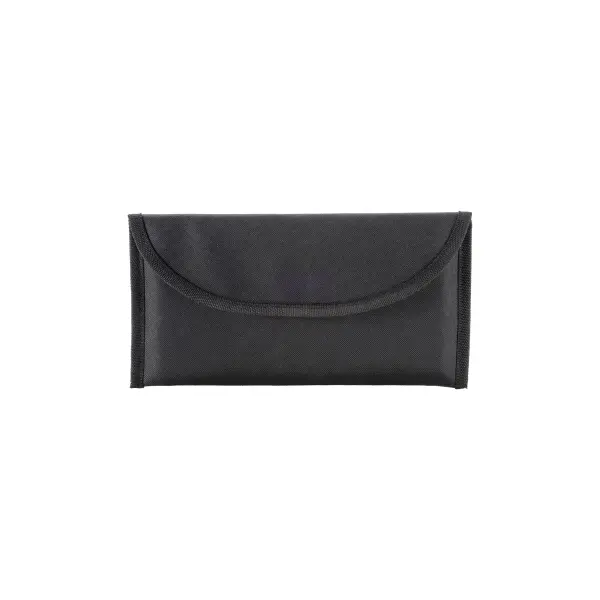 Bustina portadocumenti due tasche e chiusura con velcro - Immagine 19