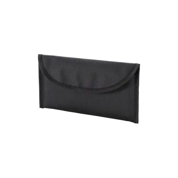 Bustina portadocumenti due tasche e chiusura con velcro - Immagine 17